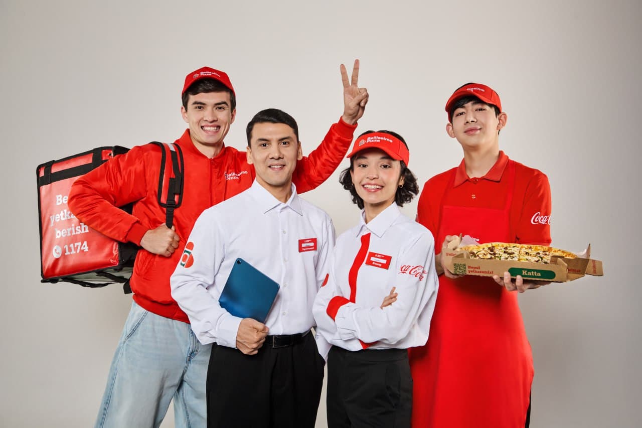 Fargʻona Bellissimo Pizzeria (Flagman filiali) Kassir, Pitsaser va Kuryer kerak