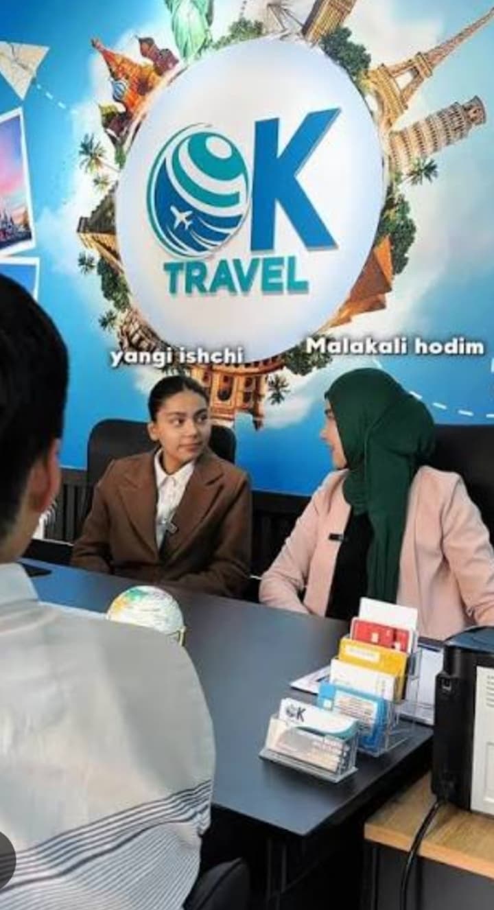 Tur agentlik uchun xodim kerak! har bir viloyatga