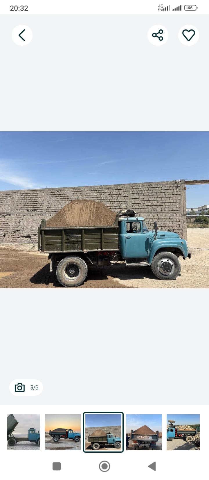 DOSTAVKA qum, shibin, klinec va boshqa materiallar (Toshkent)