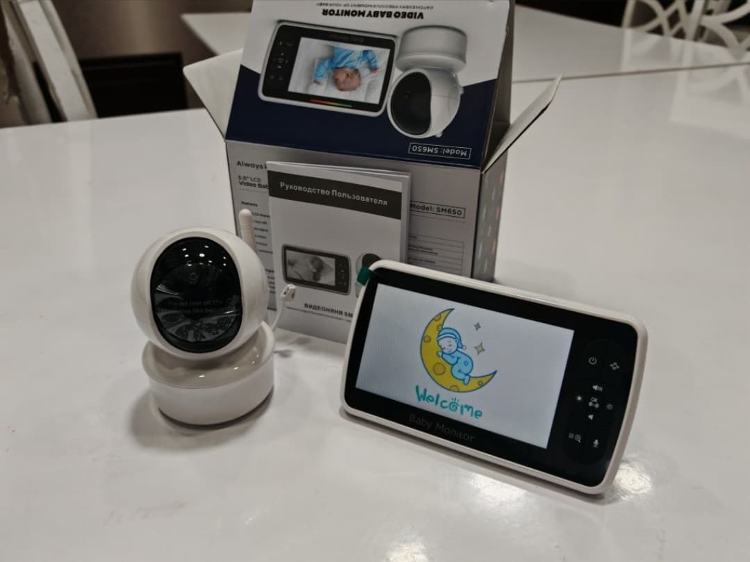 Baby Monitor – 360° videonazorat, ikki tomonlama aloqa, tungi ko‘rish.