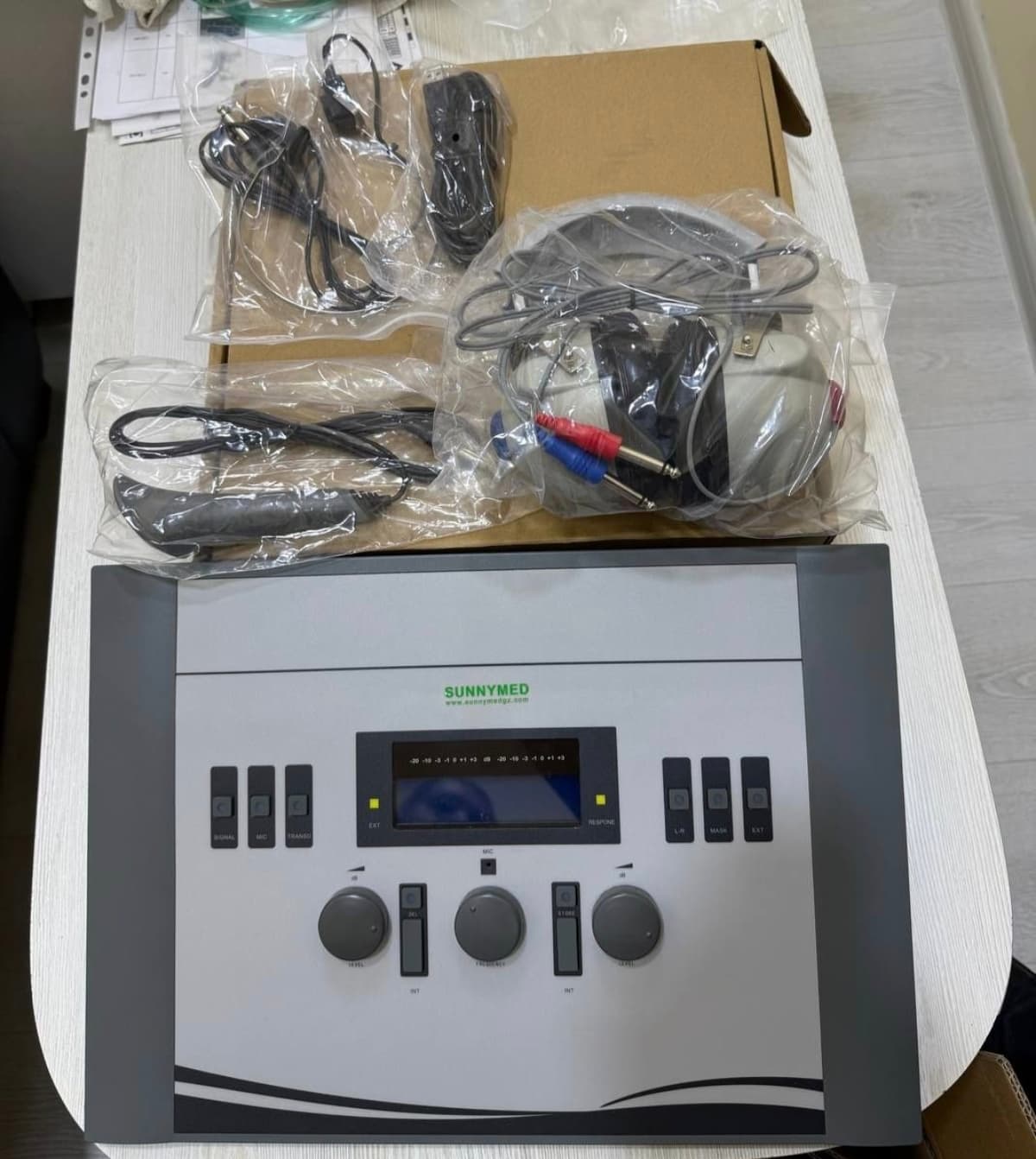 Raqamli audiometr.