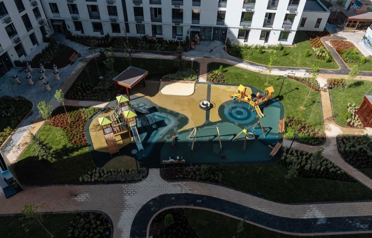 Yangi Bakht 2 xonali kvartira 55.75 m² Yashnabad tumani