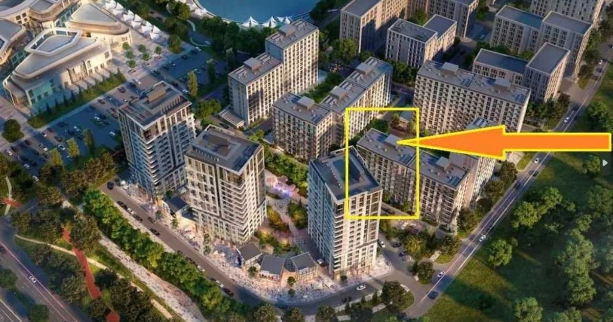 ЖК NRG Yangi Baxt Murad Buildings+BI Group 6-этаж, площадь 38 м2