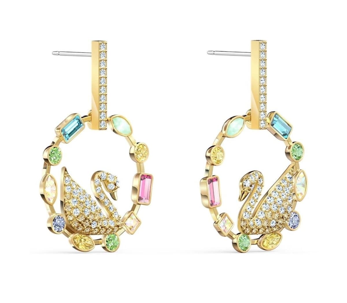 SWAROVSKI Rainbow earrings