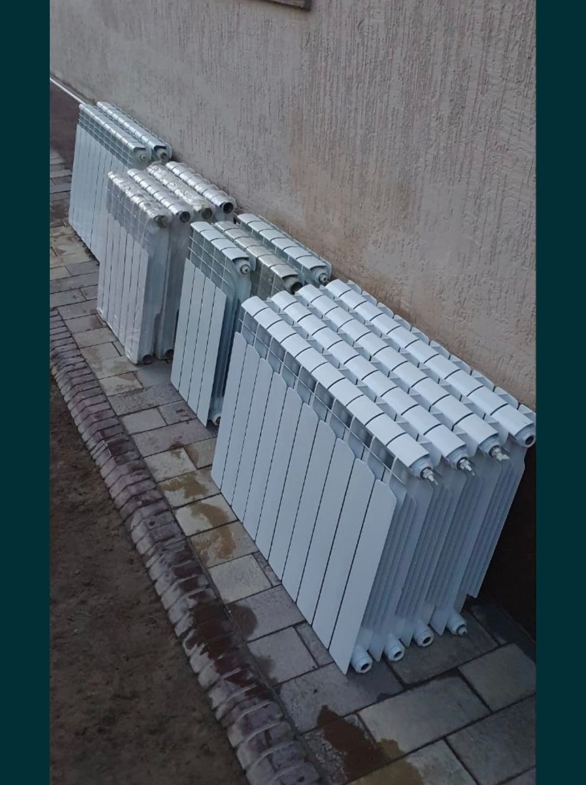 Radiator batareya paneli Bimetal alyuminiy Olaman