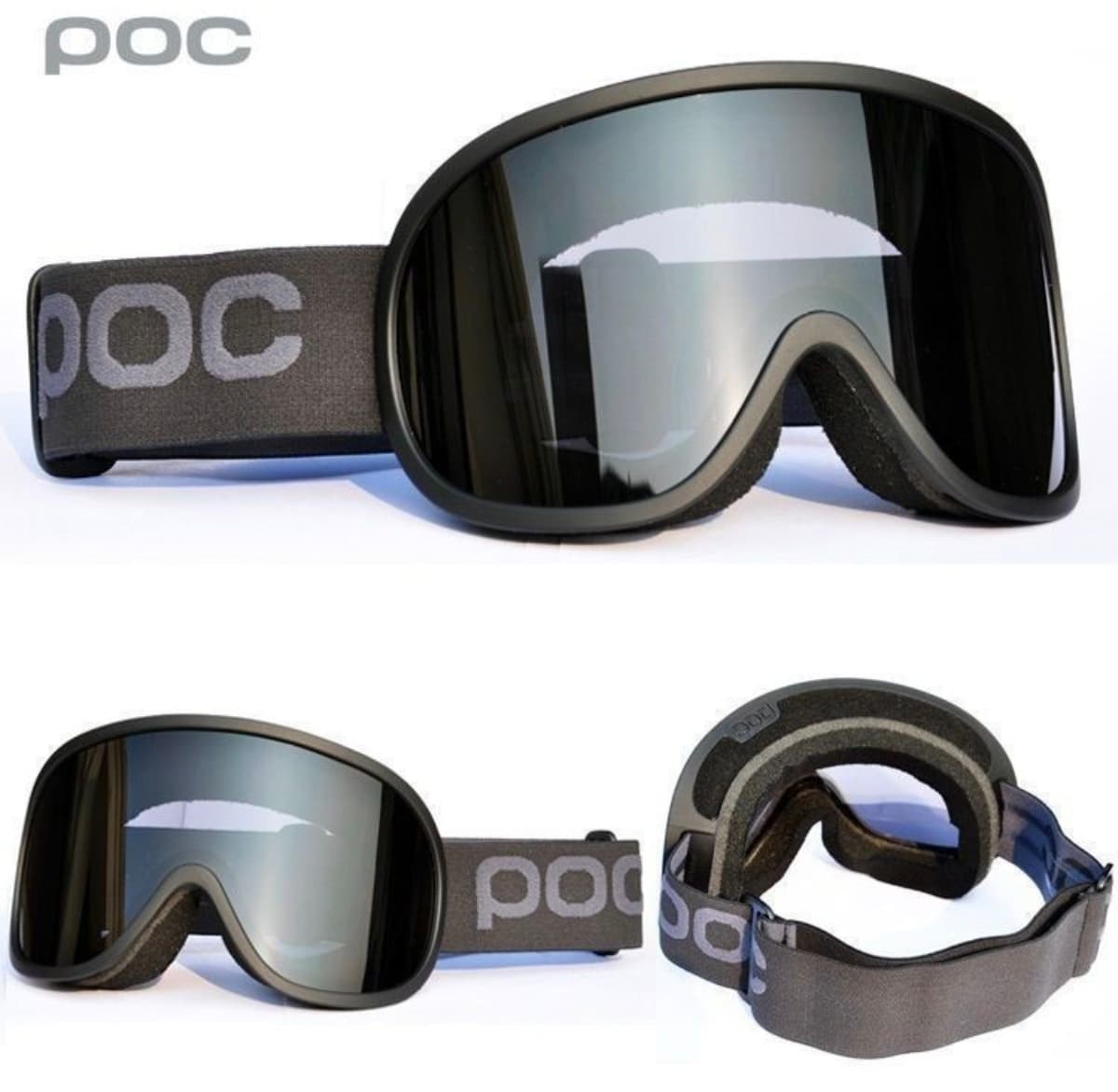 POC (Italiya) qo'shaloq linzali UV 400 har qanday ob-havoga chidamli chang'i ko'zoynaklari