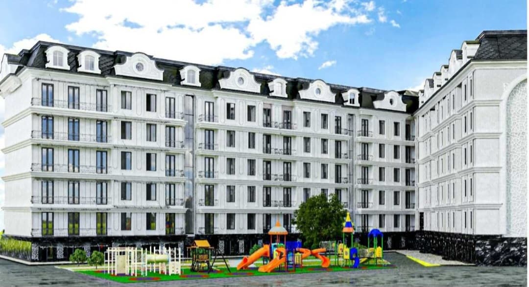 "CHAROGON_HOUSES" turar-joy majmuasi 1 xonali kvartira 43.1m2, Toshkent viloyati. Salar ko'chasi