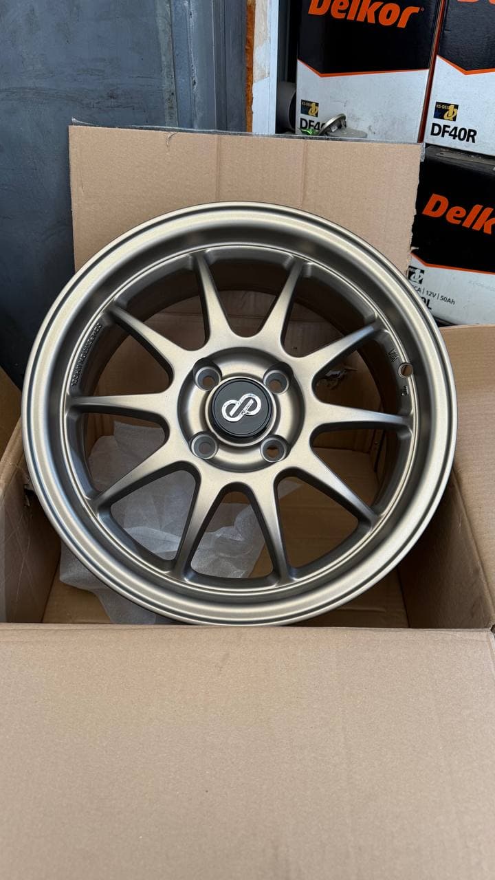 Enkei R15 4/100 massla Sport 5kg li diskala keldi