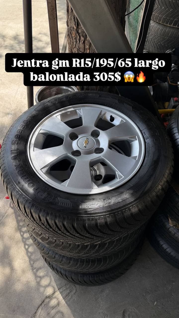 Gentra R15/195/65 largo balonlarda