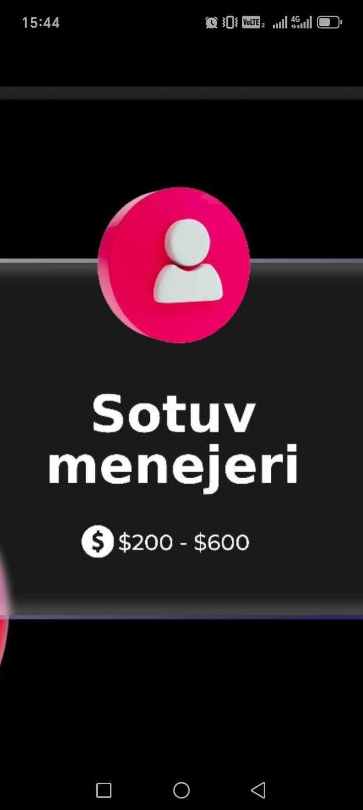 Sotuv menejeri kerak