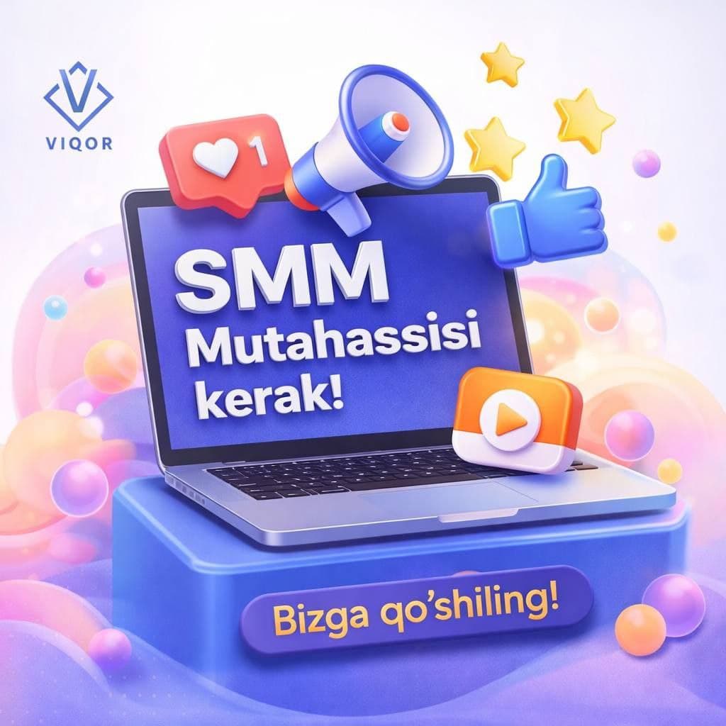 Smm mutaxassislar kerak