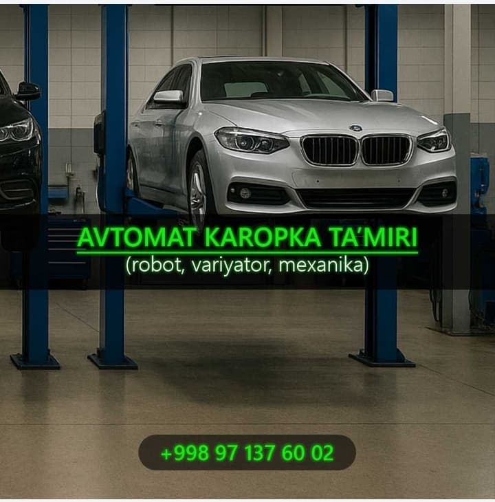 Avtomat karopka ta’miri 24/7 (robot, variyator, mexanika)