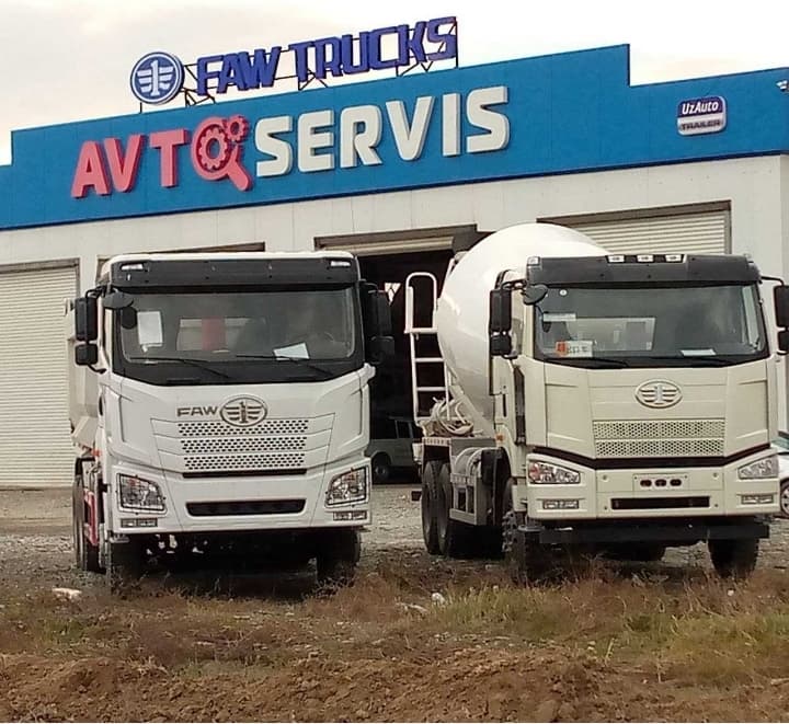 FAW va KAMAZ avtotexnikalarga xizmat xizmati