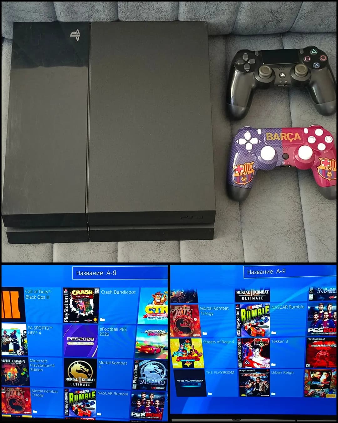 Ps4 fat 500gb sotiladi (vizlom 12.00)