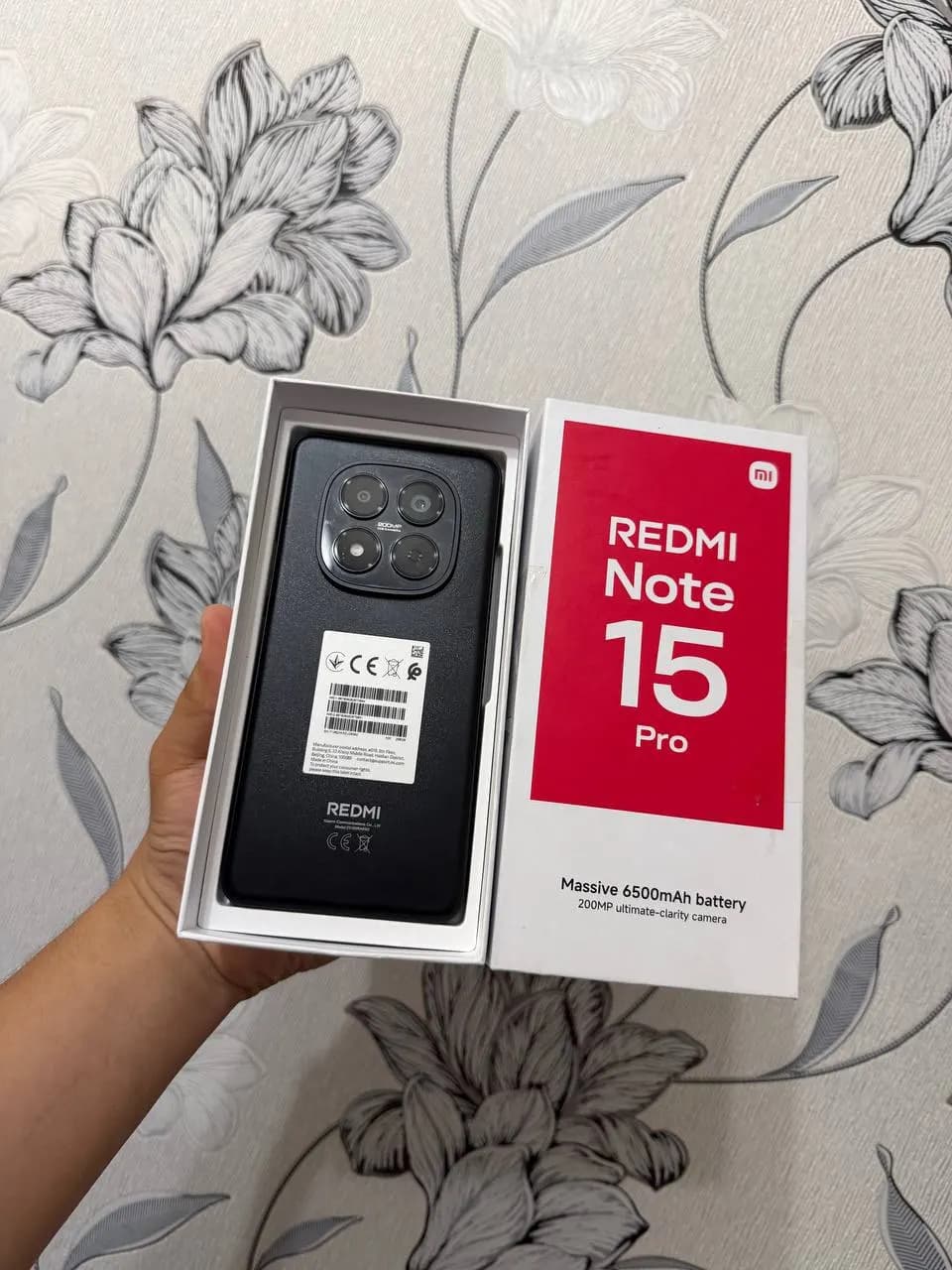 Redmi note 15  pro 8+8/256 Gb Ideal kop ishlatilmagan yangidek