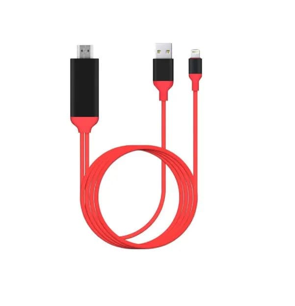Hoco UA4 HDMI adapteri 2M qizil Aksessuari