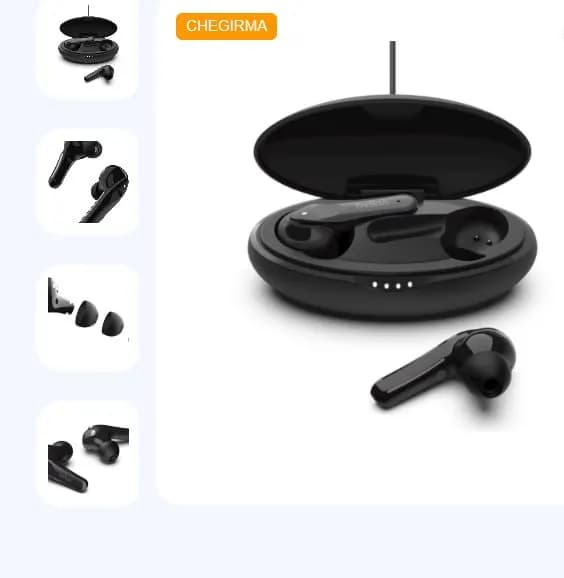 Simsiz quloqchin Belkin Soundform Move True Wireless, Black Bluts
