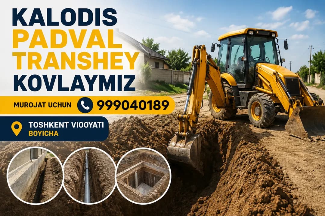 Kalodis Padval Transhey Kovlaymiz Murojat Uchun 999040189 📞