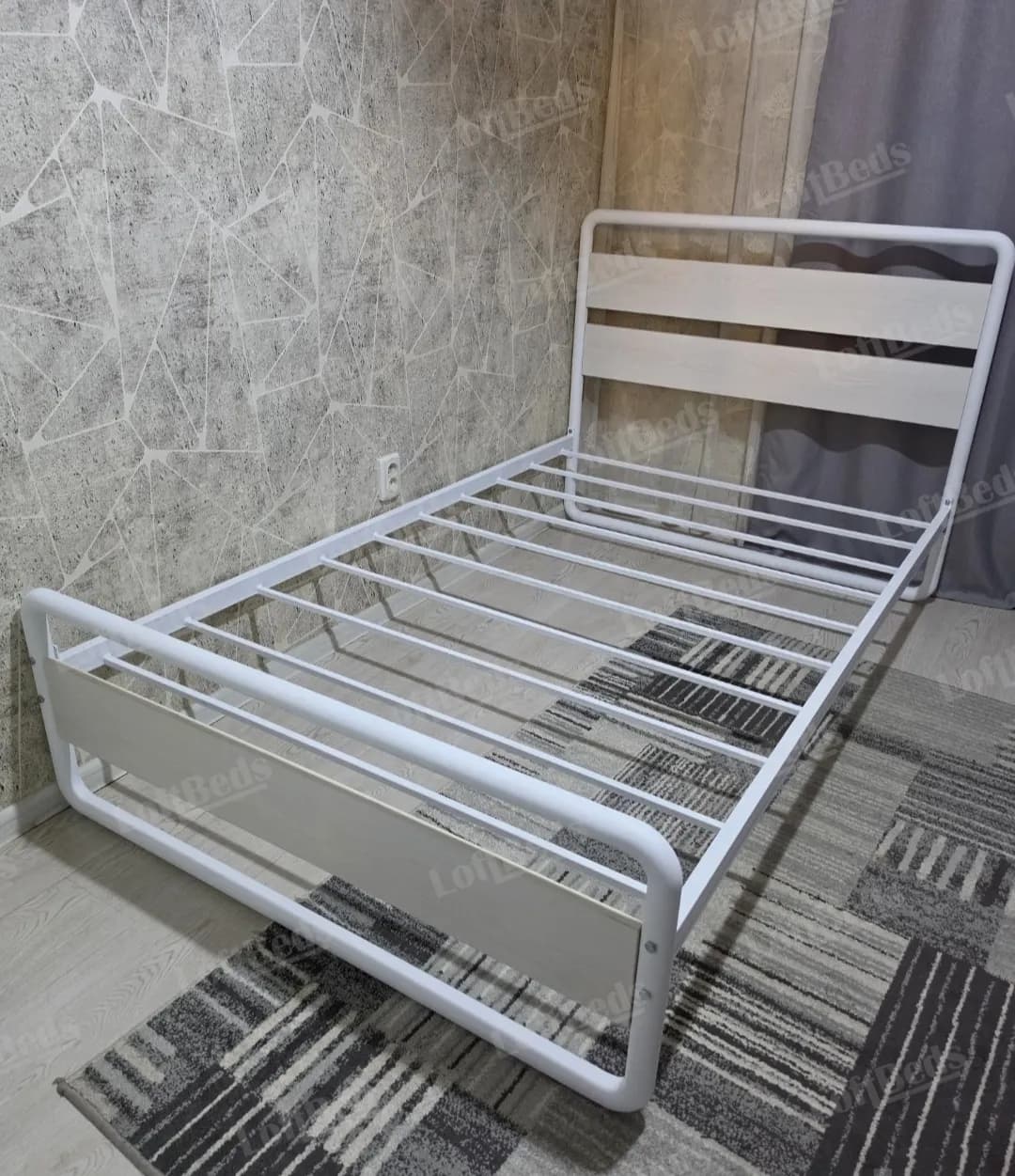 Кровать Лофт ТОРОНТО двуспальнаяи односпальная, kalavat, matras, Loft