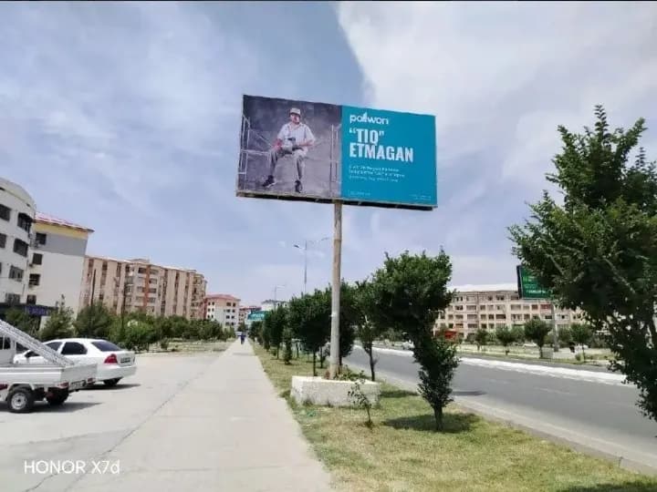 Bilboard reklama Bilboard joylashtirish.In Out Marketing agentligi