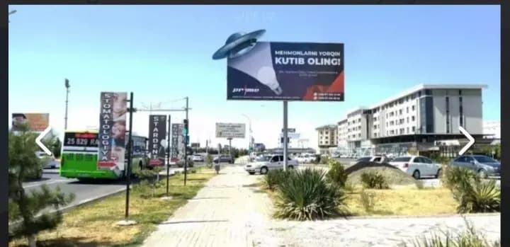 Bilboardlarda reklama xizmati