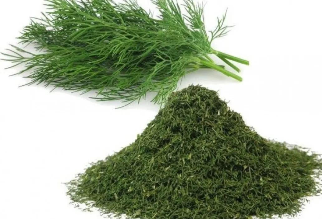 Dill Kuritilgan Premium Sifatida