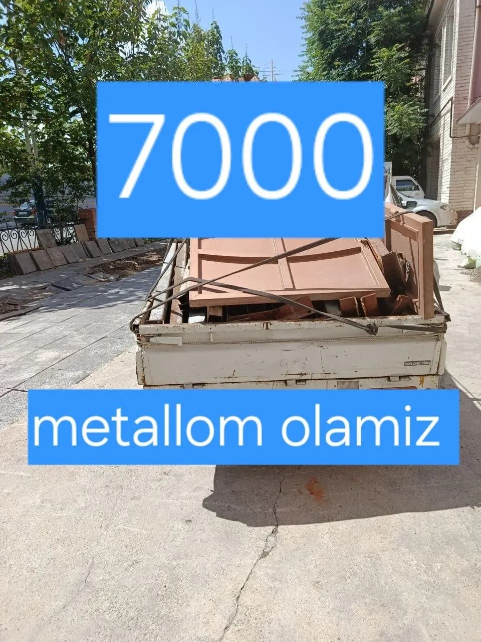 TOSHKENT SHAHAR BOʻYLAB METALLOM OLAMAN 2000 DAN 6000 GACHA