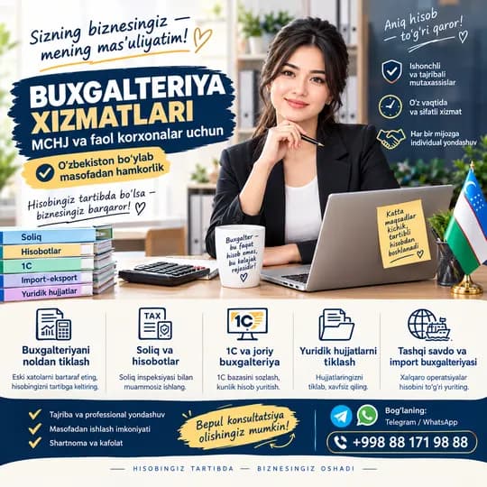 Buxgalteriya hizmati.
