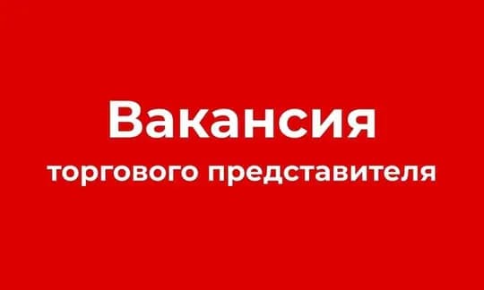 вакансия 🙎‍♂️🙎‍♀️Торговый_представитель