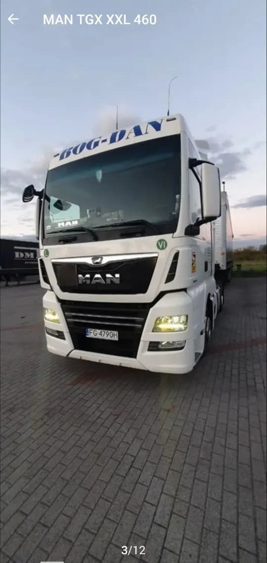 MAN TGX 18.460 RETARDO 2017 sotiladi