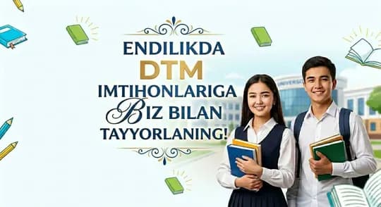 Maqsadingiz — talaba bo‘lish, biz esa bu yo‘lda sizga ko‘maklashamiz!