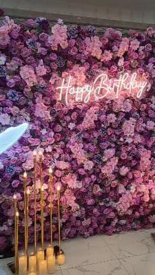 Happy Birthday Umra Muborak Sahna bezaklari