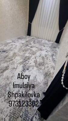 Toshkent shahri boʼylab Malyarka ishlari Oboy yopishtirsh,imulsiya,shpakilovka