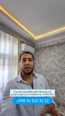 DENOV SHAHARIDA LUKS XONADON IJARAGA BERILADI!