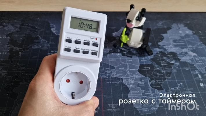Elektron taymer rozetkaga aqlli rozetka 3500 W 16 A