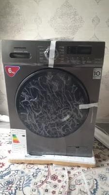 Kir moshinka Hofmann Avtomat 6 kg 12 ta fungsiyali Parnoy funsiyasi borI nverter